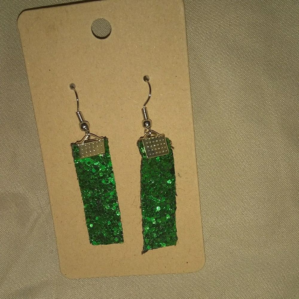 Only Prettier Custom Faux Leather Earrings